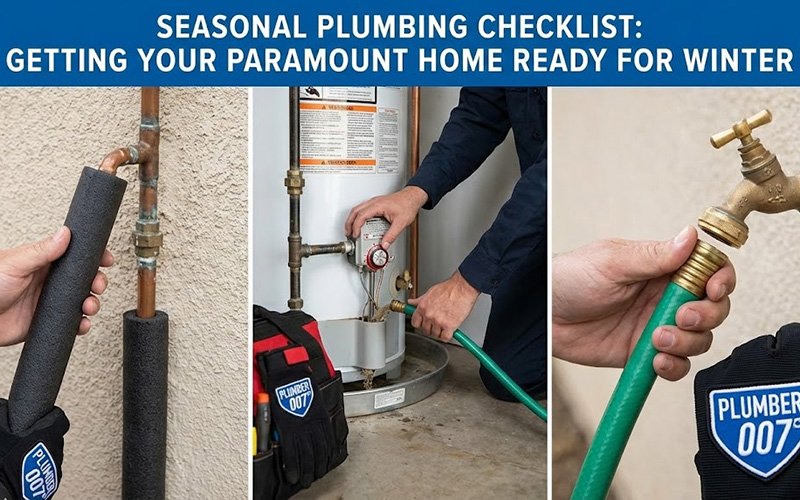Seasonal Plumbing Checklist
